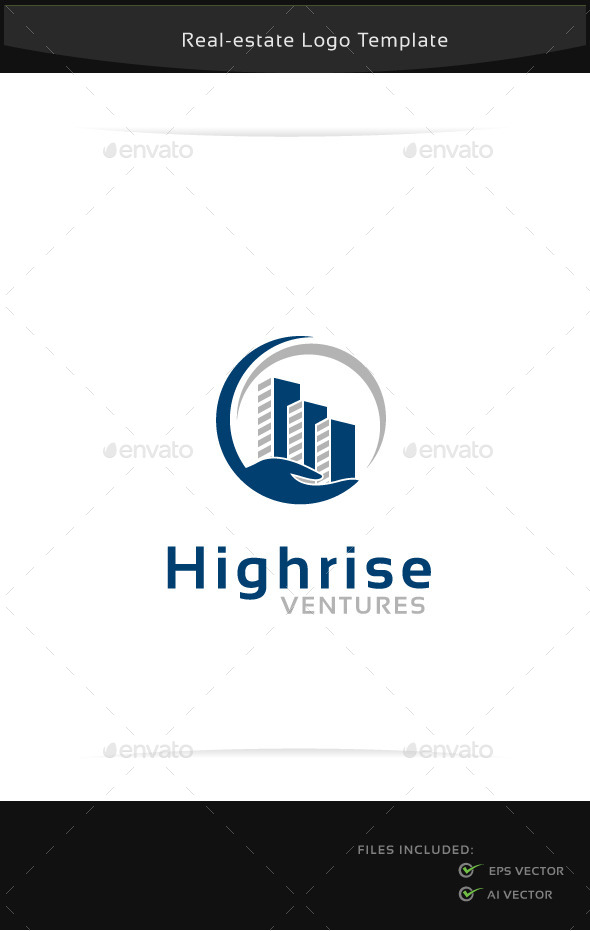 Highrise Ventures Logo Template