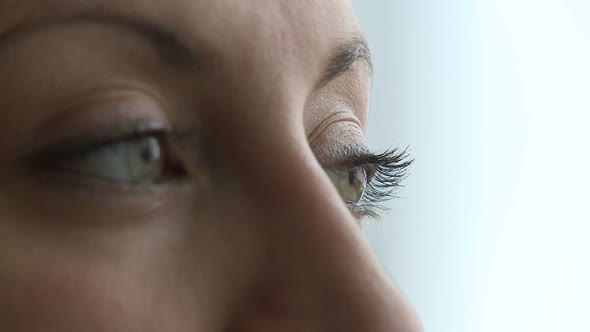 Female - Early 30's Closeup Of Eyes (3 Of 4)