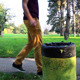 Man Throwing Paper In Trash Can - VideoHive Item for Sale