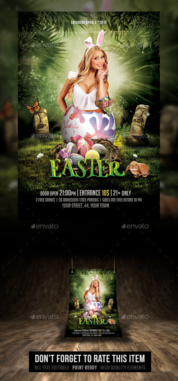 Spring and Easter Flyer