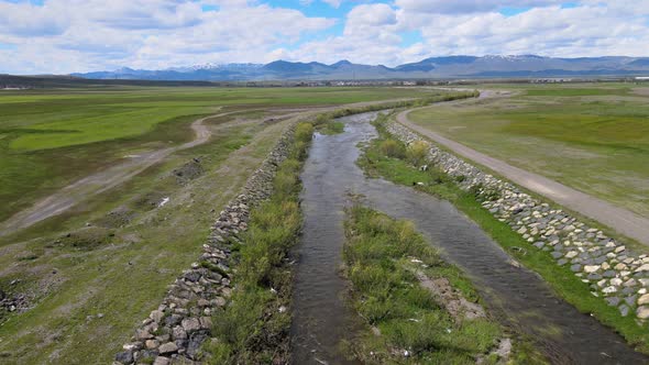 river spring nature landscape