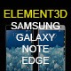 Element3D - Samsung Galaxy Note Edge - 3DOcean Item for Sale