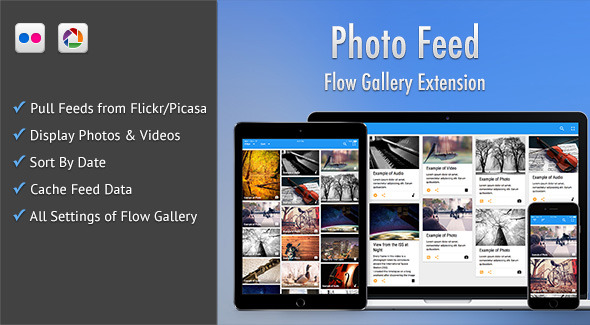 Photo Feed - Flow Gallery Exension