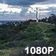 Glowing Cross on Hill over Hollywood - VideoHive Item for Sale