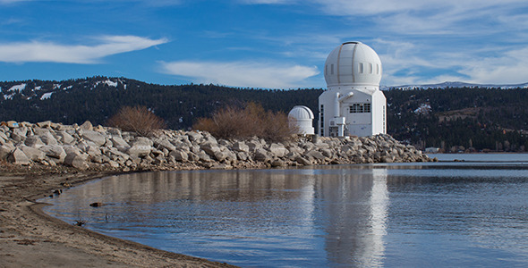 Big Bear Solar Observatory in Afternoon