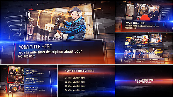 Digital Corporate Presentation alt