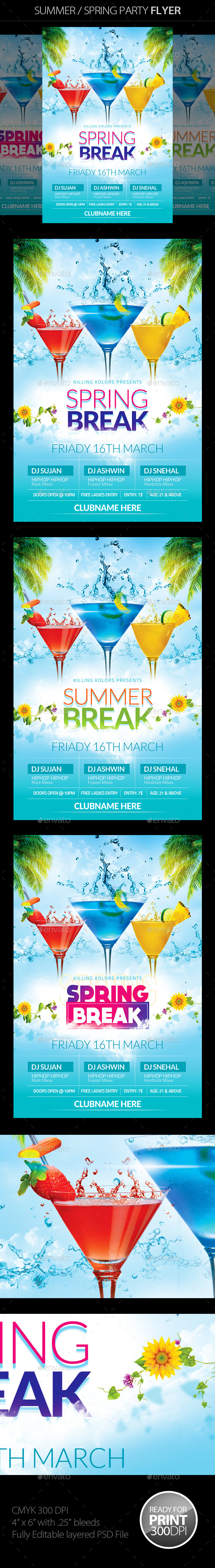 Spring / Summer Party Flyer