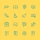 Vector School and Education Icon Set - GraphicRiver Item for Sale