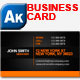 Desiner Business Cards - 6 Different Colors - GraphicRiver Item for Sale