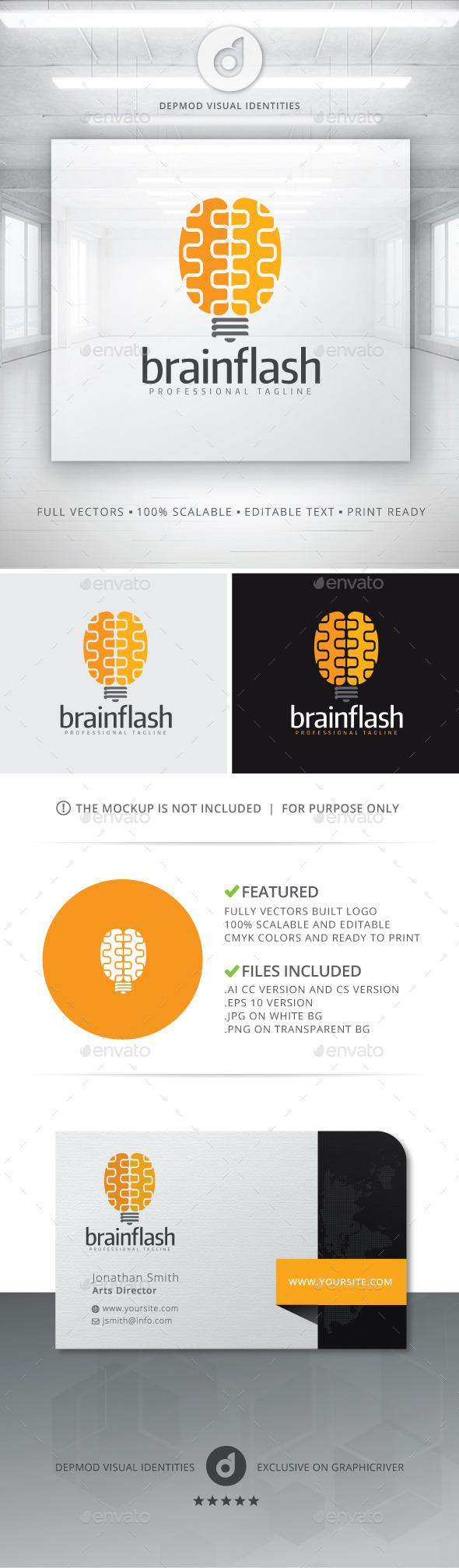 Brain Flash Logo