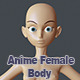 Anime Female Body - 3DOcean Item for Sale