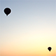 Hot Air Balloons in the Air at Sunrise - VideoHive Item for Sale