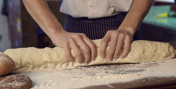 Kneading Bread Dough alt
