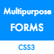 Multipurpose Forms - CSS3 - CodeCanyon Item for Sale
