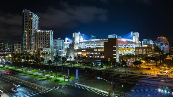 Downtown San Diego at Night