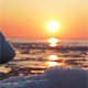 Ice Blocks Sunset - VideoHive Item for Sale
