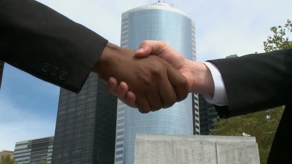 Business Handshake (1 Of 2)