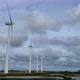 Wind Power Turbines Row Regular - VideoHive Item for Sale