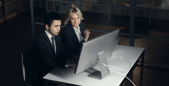 Staying Late at Work alt