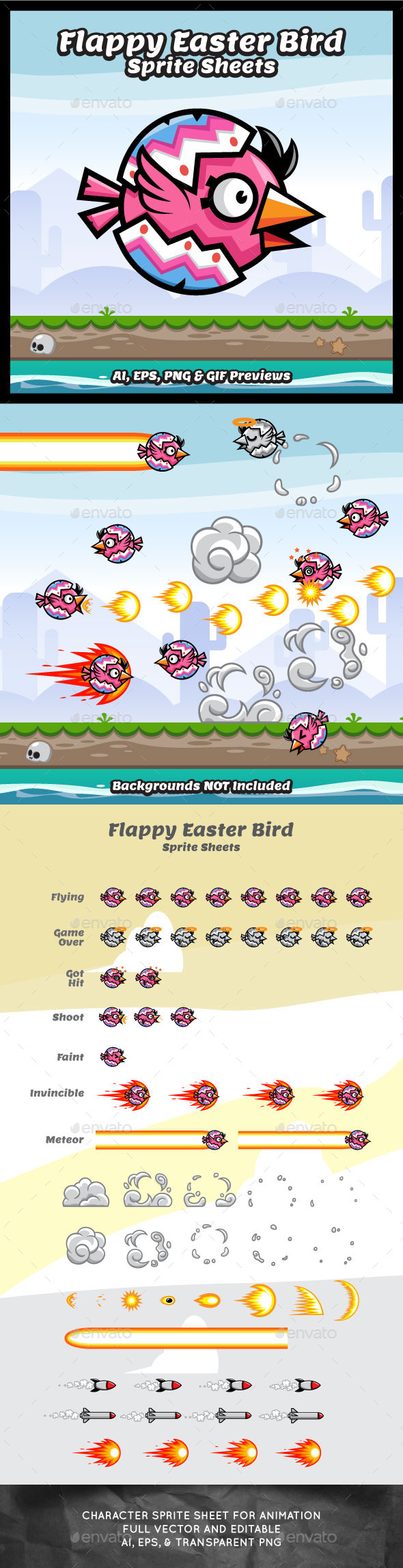 Flappy Graphics, Designs & Templates | GraphicRiver