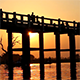U Bein Wooden Bridge at Sunset 3 - VideoHive Item for Sale