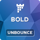 BOLD - Unbounce App Landing Page Template - ThemeForest Item for Sale