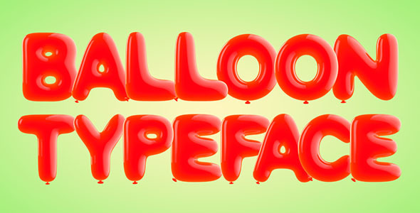 Balloon Typeface