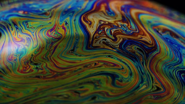 Multicolor Soap Bubble