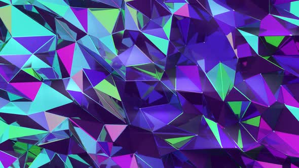 Colorful Mirror Abstract Background