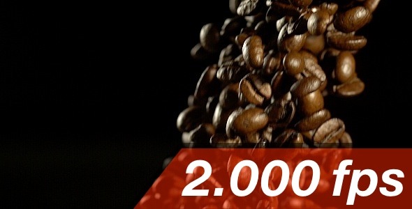 Waterfall Of Coffee Beans