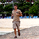 Man Running on the Beach 1 - VideoHive Item for Sale