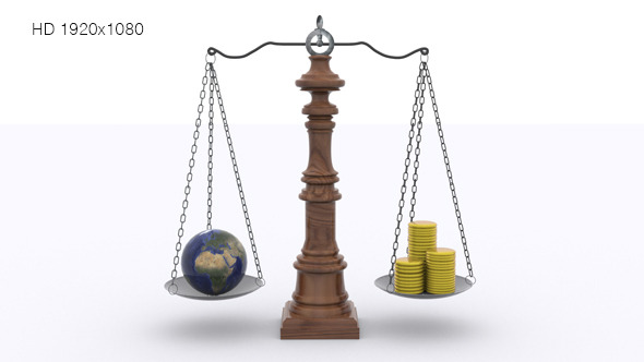 Scale - Balance Of Wealth And Earth Resource