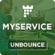 MYSERVICE - SaaS Product Unbounce Landing Page Template - ThemeForest Item for Sale