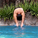 Man Jumping, Diving and Swimming in the Pool 2 - VideoHive Item for Sale