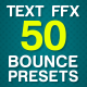 Bouncing Text Presets - VideoHive Item for Sale