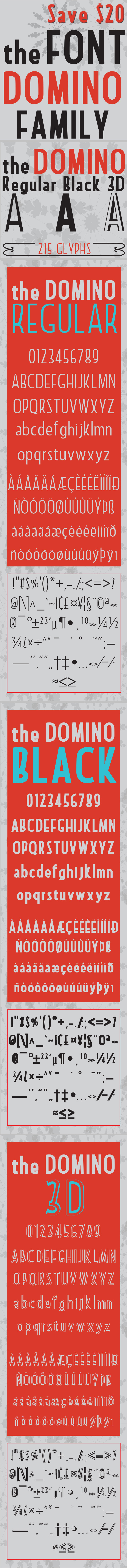 Domino Font