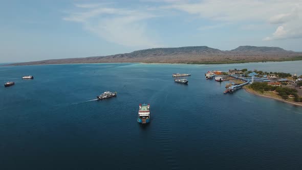 Sea Passenger Ferry Port Gilimanuk