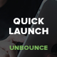 QuickLaunch - Responsive Unbounce Landing Page - ThemeForest Item for Sale