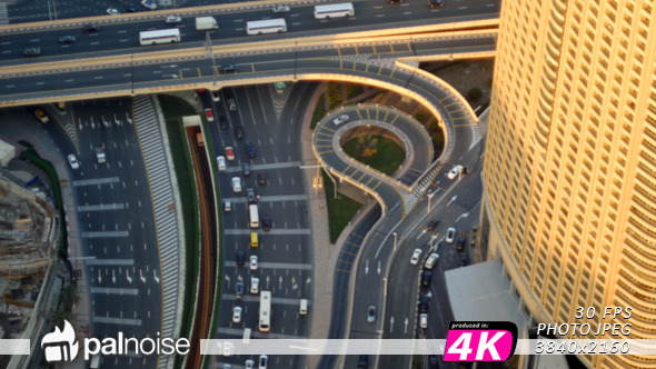 Cars from Above Aerial