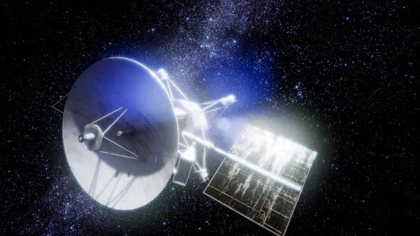 Magellan Spacecraft Approaching To Venus alt