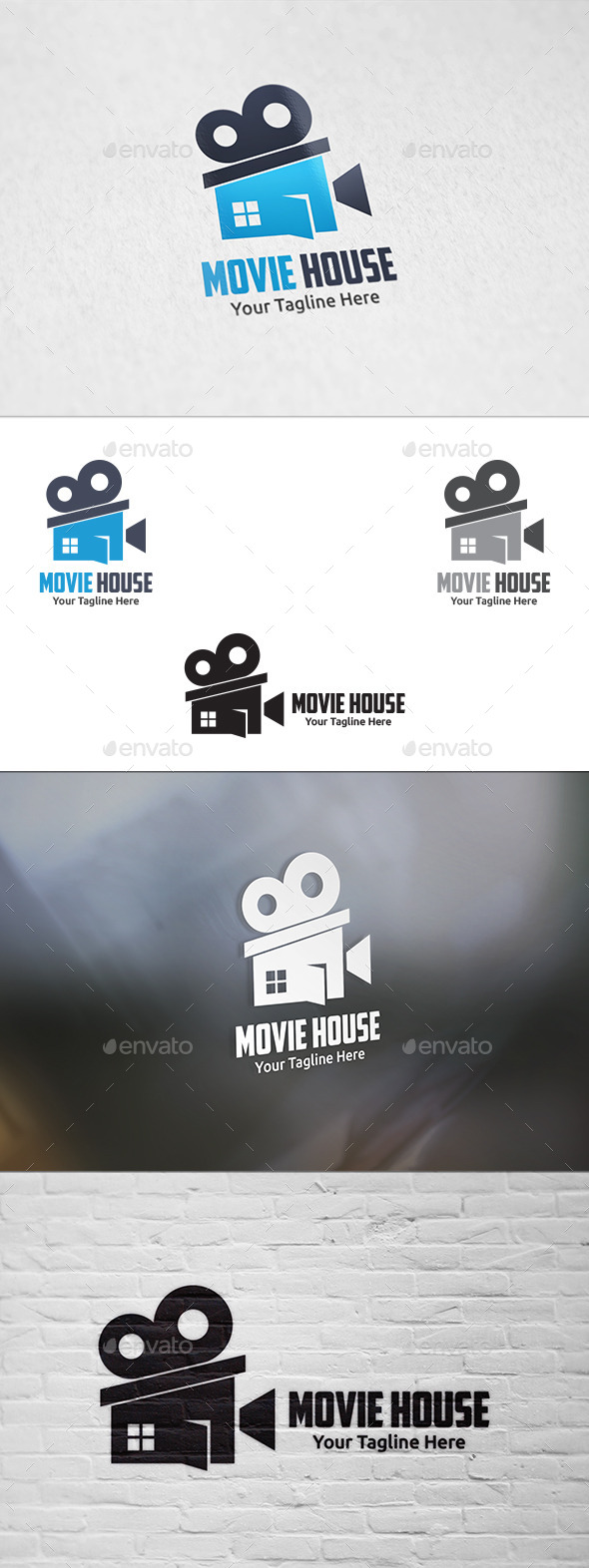 Movie House - Logo Template