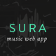 Sura - Music Web App HTML Template - ThemeForest Item for Sale