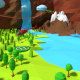 Low Poly  landscape - 3DOcean Item for Sale