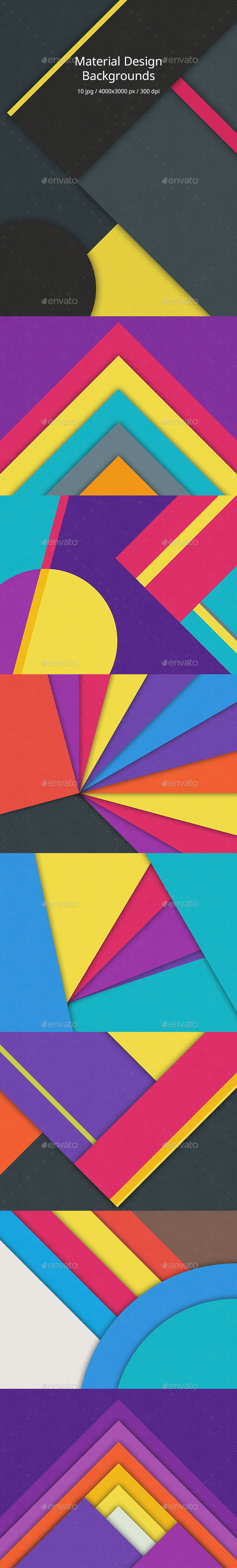 Material Design Backgrounds