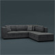 L Shaped Couch - 3DOcean Item for Sale