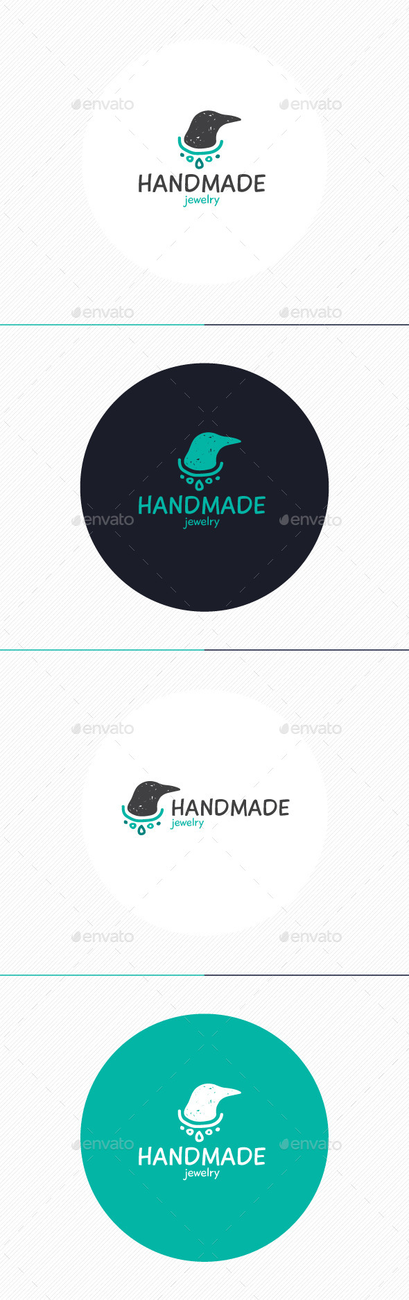 Hand Made Jewelry Logo