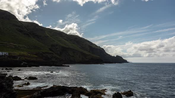 La Fajana Coastline Timelapse in La Palma