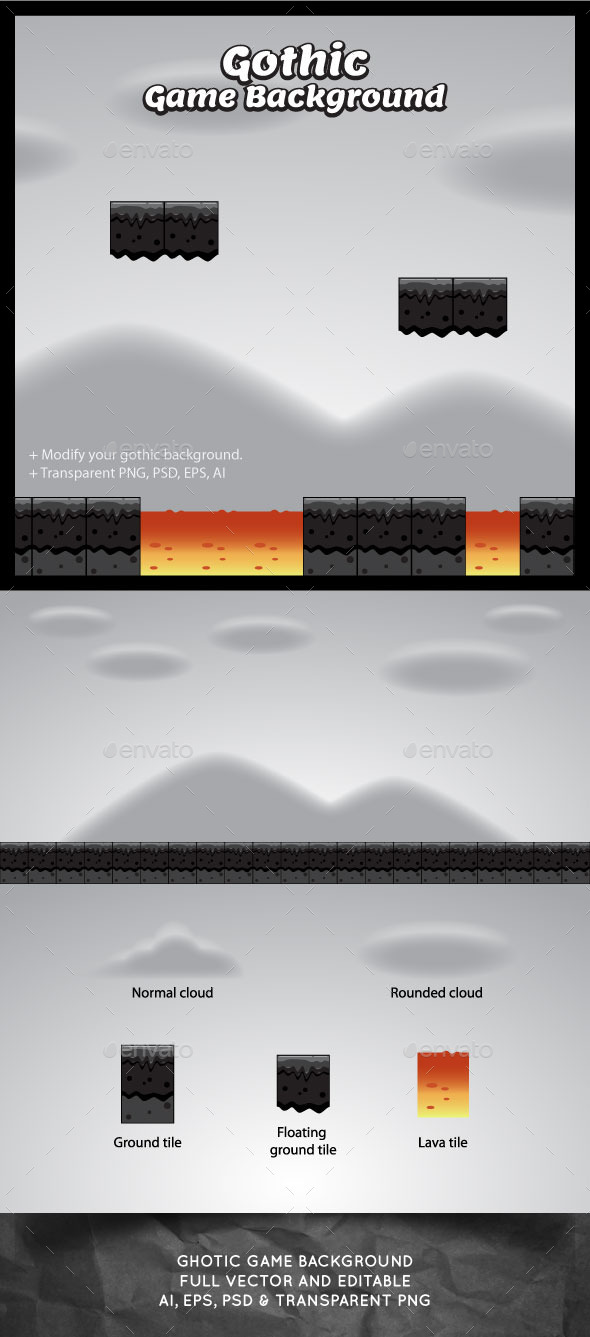 Gothic Game Background