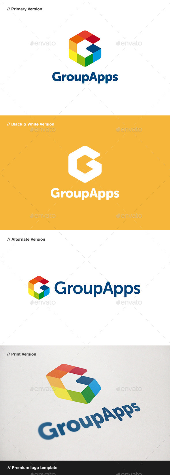 Group Apps - Letter G Logo