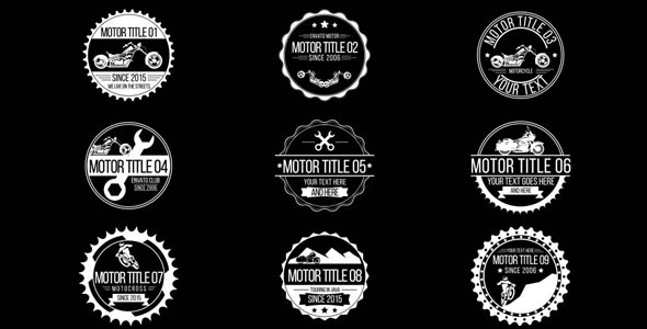 Badge Titles - Automotive, Motorcycle & Bicycle